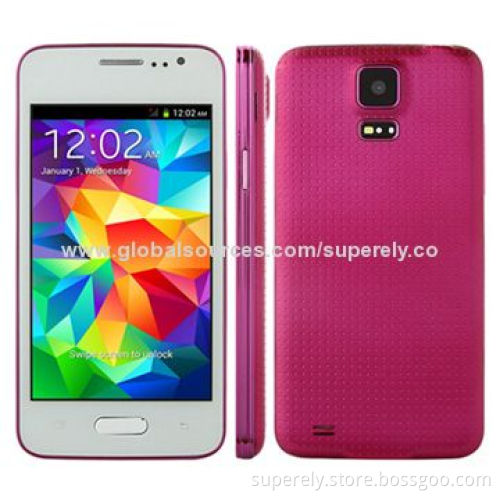 GSM Phones with 3G MTK6572, 512/4GB ROM, Android 4.2 OS, Dual-SIM Cards, 4.0-inch Capacitive Screen